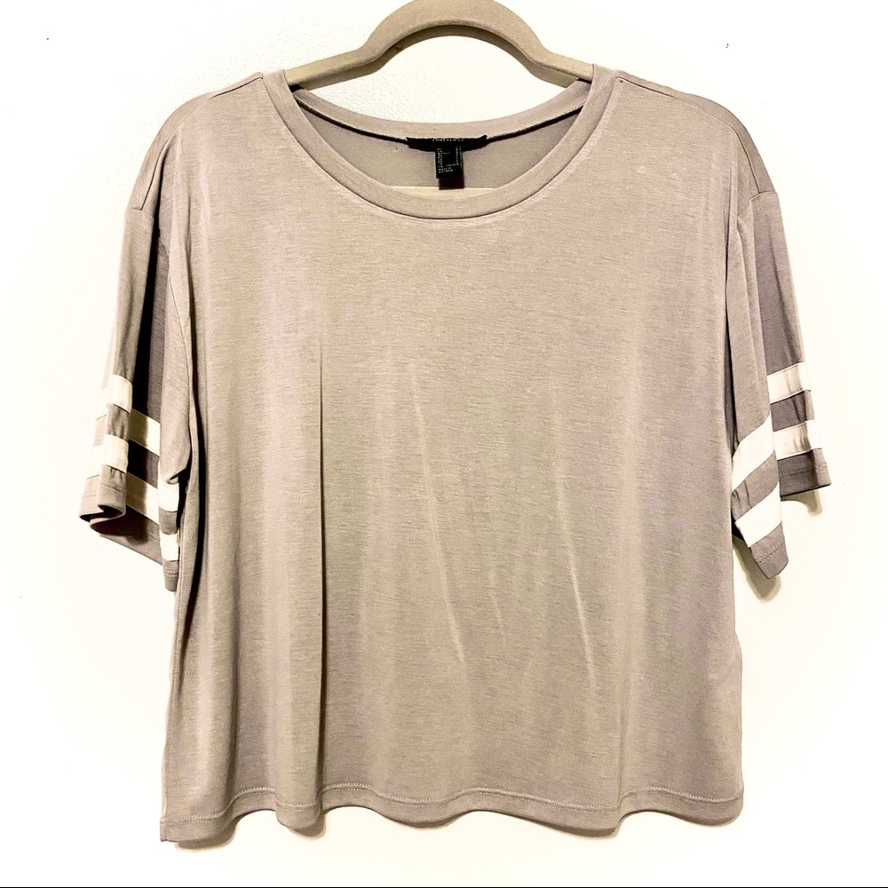 Forever21 Boxy Ringer Tee